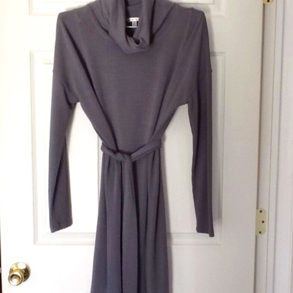 Cabi Belted Cowl Neck Dress / Top